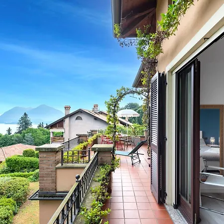 Il Dipinto Sul Lago Stresa Center: Terrace, Garden And Privare Garage - Happy Rentals